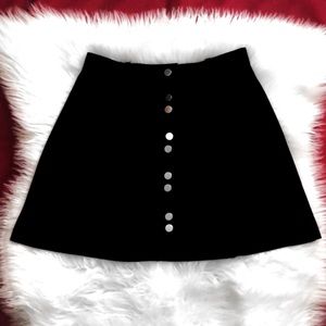 ZARA Trafaluc Faux Suede Skirt XS